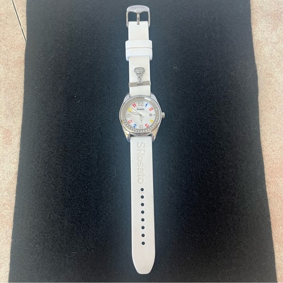 Rosato Bags Time by Rosato White Tone Quartz Analog Ladies Watch - Picture 6 of 16